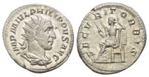 Philip I AR Antoninianus. Philip I AR Antoninianus.
