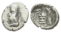 Kingdom of Persis. Darev (Darios) II AR Hemidrachm. Kingdom of Persis. Darev (Darios) II AR Hemidrachm.