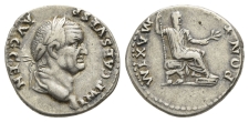 Vespasian AR Denarius. Vespasian AR Denarius.