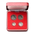 Great Britain. Saxe-Coburg-Gotha, Edward VII AR Maundy Money Set. Great Britain. Saxe-Coburg-Gotha, Edward VII AR Maundy Money Set.