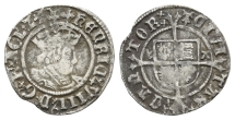 England. Tudor, Henry VIII AR Halfgroat. England. Tudor, Henry VIII AR Halfgroat.