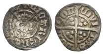 England. Plantagenet, Richard II AR Halfpenny. England. Plantagenet, Richard II AR Halfpenny.