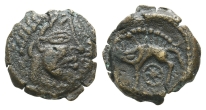 Celtic Northeast Gaul. Veliocasses AE Unit. Celtic Northeast Gaul. Veliocasses AE Unit.