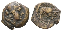 Gaul, Massalia AE 14mm. Gaul, Massalia AE 14mm.