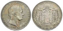 German States. Prussia, Friedrich Wilhelm IV AR 2 Thalers or 3 1/2 Gulden. German States. Prussia, Friedrich Wilhelm IV AR 2 Thalers or 3 1/2 Gulden.