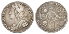 Great Britain. Hanover, George II AR Shilling. Great Britain. Hanover, George II AR Shilling.