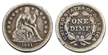 United States of America AR Dime or 10 Cents. United States of America AR Dime or 10 Cents.