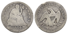 United States of America AR Seated Liberty Quarter Dollar or 25 Cents. United States of America AR Seated Liberty Quarter Dollar or 25 Cents.