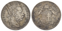 Hungary. Francis Joseph I AR Forint. Hungary. Francis Joseph I AR Forint.