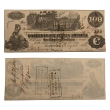 Confederate States of America, One Hundred Dollars T39. Confederate States of America, One Hundred Dollars T39.