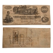 Confederate States of America, One Hundred Dollars T39. Confederate States of America, One Hundred Dollars T39.