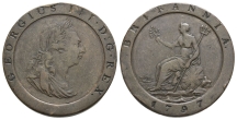 Great Britain. Hanover, George III CU Penny. Great Britain. Hanover, George III CU Penny.