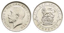 Great Britain. Windsor, George V AR Sixpence. Great Britain. Windsor, George V AR Sixpence.