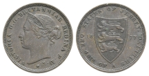 Jersey. Victoria AE 1/48 Shilling. Jersey. Victoria AE 1/48 Shilling.