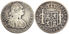 Mexico (New Spain). Carlos IV, King of Spain AR 8 Reales. Mexico (New Spain). Carlos IV, King of Spain AR 8 Reales.