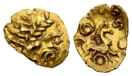 Celtic Britannia. Eastern North Thames Region AV Quarter Stater. Celtic Britannia. Eastern North Thames Region AV Quarter Stater.