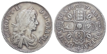 England. Stuart, Charles II AR Halfcrown. England. Stuart, Charles II AR Halfcrown.