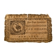 United States of America. State of New York, Two Dollars Banknote. United States of America. State of New York, Two Dollars Banknote.
