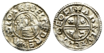 Anglo-Saxon, Kings of All England. Aethelred II AR Penny. Anglo-Saxon, Kings of All England. Aethelred II AR Penny.