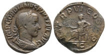 Gordian III AE Sestertius. Gordian III AE Sestertius.