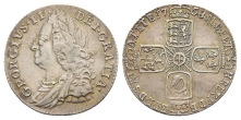 Great Britain. Hanover, George II AR Sixpence. Great Britain. Hanover, George II AR Sixpence.