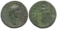 Antoninus Pius AE Sestertius. Antoninus Pius AE Sestertius.