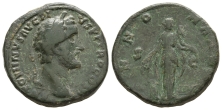 Antoninus Pius AE Sestertius. Antoninus Pius AE Sestertius.