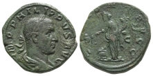 Philip I AE Sestertius. Philip I AE Sestertius.