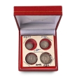 Great Britain. Saxe-Coburg-Gotha, Edward VII AR Maundy Money Set. Great Britain. Saxe-Coburg-Gotha, Edward VII AR Maundy Money Set.