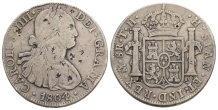 Mexico (New Spain). Carlos IV, King of Spain AR 8 Reales. Mexico (New Spain). Carlos IV, King of Spain AR 8 Reales.