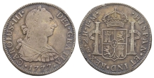 Mexico (New Spain). Carlos III, King of Spain AR 2 Reales. Mexico (New Spain). Carlos III, King of Spain AR 2 Reales.
