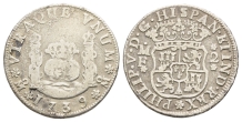 Mexico (New Spain). Philip V, King of Spain AR 2 Reales. Mexico (New Spain). Philip V, King of Spain AR 2 Reales.