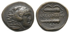 Kingdom of Macedon, Alexander III AE Unit. Kingdom of Macedon, Alexander III AE Unit.
