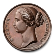 France. Second Empire, Napoléon III and Eugénie AE Medal. France. Second Empire, Napoléon III and Eugénie AE Medal.
