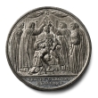 Great Britain. Hanover, George IV Silvered WM Medal. Great Britain. Hanover, George IV Silvered WM Medal.