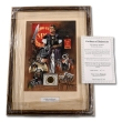 Bronze Roman Coin and Framed Limited Edition Print Bronze Roman Coin and Framed Limited Edition Print