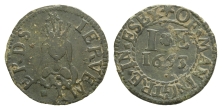 England. Essex, Manningtree. Jeremy Erds AE Farthing Token. England. Essex, Manningtree. Jeremy Erds AE Farthing Token.