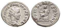 Philip I AR Antoninianus. Philip I AR Antoninianus.