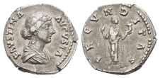 Faustina II AR Denarius. Faustina II AR Denarius.