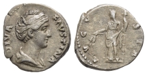 Diva Faustina I AR Denarius. Diva Faustina I AR Denarius.