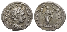 Elagabalus AR Denarius. Elagabalus AR Denarius.