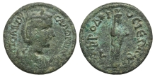 Salonina, Augusta AE Diassarion or 2 Assaria of Aphrodisias, Caria. Salonina, Augusta AE Diassarion or 2 Assaria of Aphrodisias, Caria.