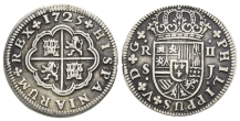 Spain. Philip V AR 2 Reales. Spain. Philip V AR 2 Reales.