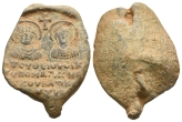 Byzantine Iconographic PB Seal in the name of Magnos, Kourator of the Divine House and Kommerkiarios of Theoupolis. Byzantine Iconographic PB Seal in the name of Magnos, Kourator of the Divine House and Kommerkiarios of Theoupolis.