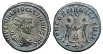 Diocletian BI Antoninianus. Diocletian BI Antoninianus.