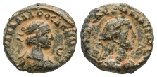 Aurelian, with Vaballathus BI Tetradrachm of Alexandria, Egypt. Aurelian, with Vaballathus BI Tetradrachm of Alexandria, Egypt.
