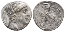 Seleukid Empire, Antiochos VII Euergetes (Sidetes) AR Tetradrachm. Seleukid Empire, Antiochos VII Euergetes (Sidetes) AR Tetradrachm.