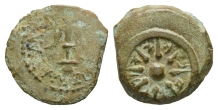 Judaea. Hasmoneans, Alexander Jannaios (Yehonatan) AE Prutah. Judaea. Hasmoneans, Alexander Jannaios (Yehonatan) AE Prutah.