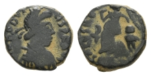 Theodosius I AE 13mm. Theodosius I AE 13mm.