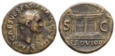 Vespasian AE As. Vespasian AE As.